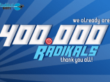 Imagem da notícia: We already are 400.000 Radikals!