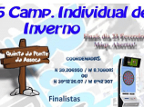 Imagem da notícia: Final Presencial Campeonato Individual de Inverno