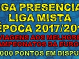 Imagem da notícia: Liga Presencial e Liga Mista 2017/2018